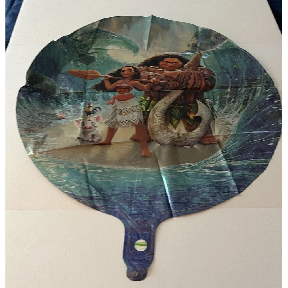 Moana Birthday Party Supplies Foil Balloon Bouquet Decoration, Birthday